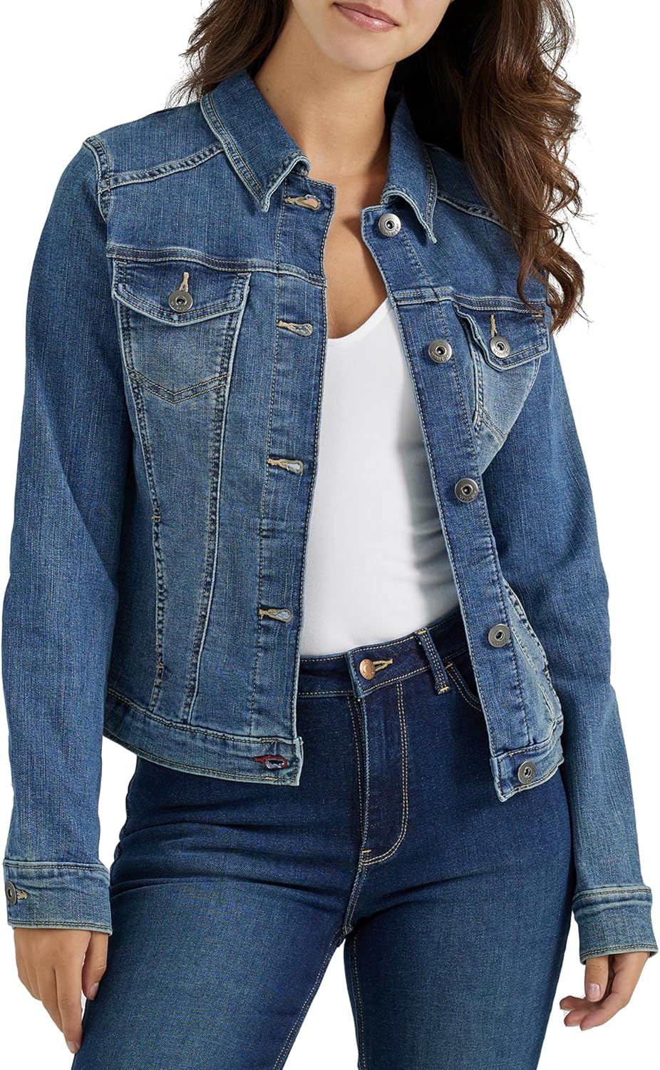 Women Stretch Denim Jacket